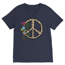 Peace Premium V-Neck T-Shirt