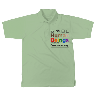 Human Beings Classic Adult Polo Shirt