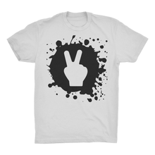 Hand Peace Ink Organic Adult T-Shirt