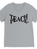 Teach Peace Classic V-Neck T-Shirt