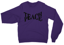 Teach Peace Classic Adult Sweatshirt