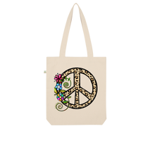 Peace Organic Tote Bag