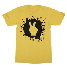 Hand Peace Ink Classic Heavy Cotton Adult T-Shirt