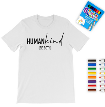 Human Kind Colouring T-Shirt