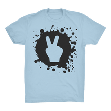 Hand Peace Ink Organic Adult T-Shirt