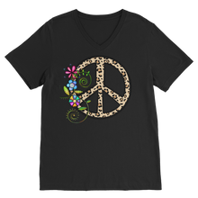 Peace Premium V-Neck T-Shirt
