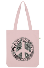 Choose Peace Organic Tote Bag