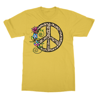 Peace Classic Heavy Cotton Adult T-Shirt