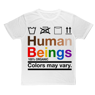 Human Beings Classic Sublimation Adult T-Shirt