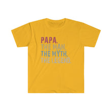 Unisex Softstyle T-Shirt Papa The Man