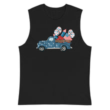 Muscle Shirt 4th of July Truck