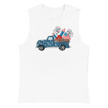 Muscle Shirt 4th of July Truck